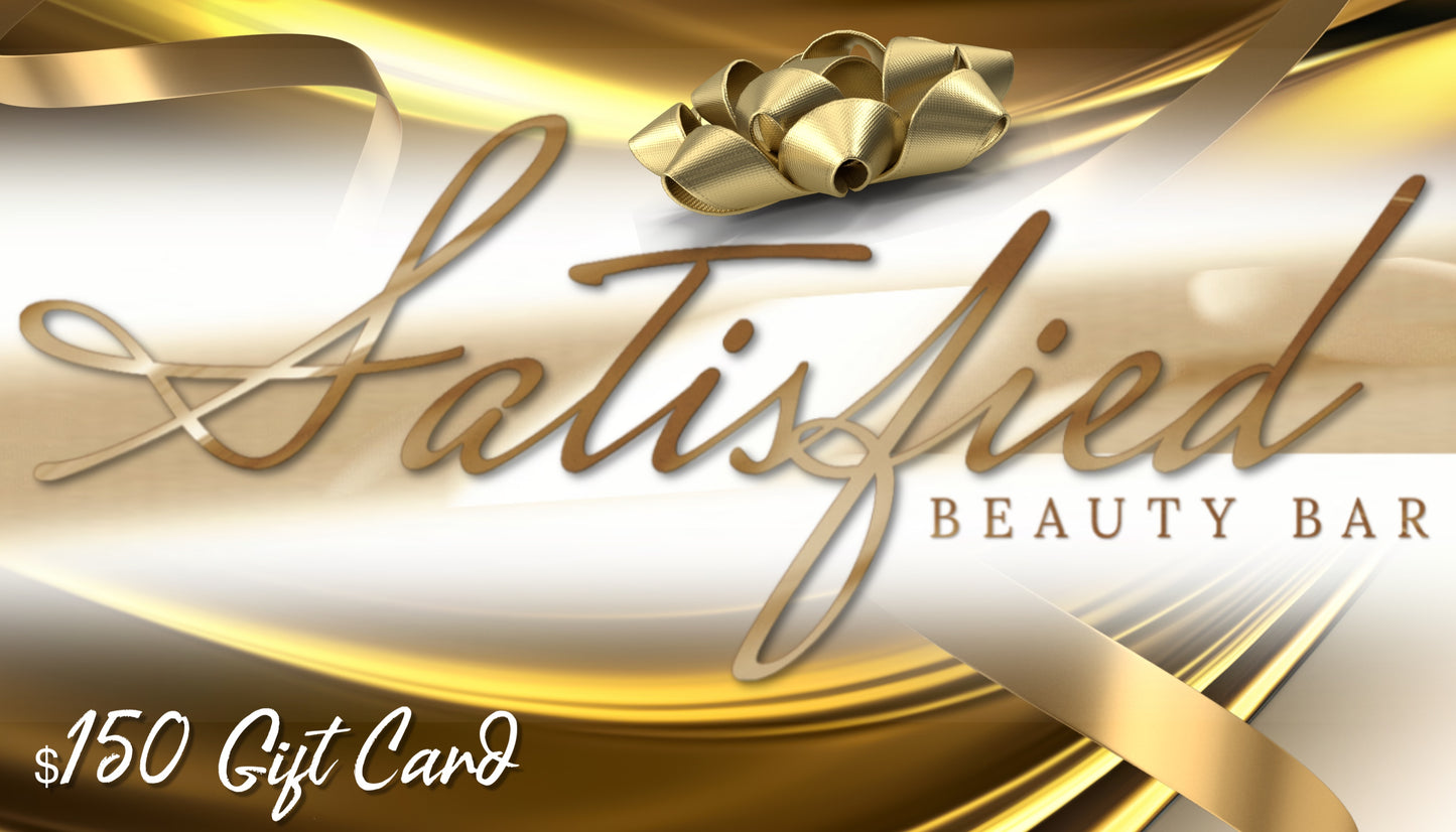 Satisfied Beauty Bar Gift Card