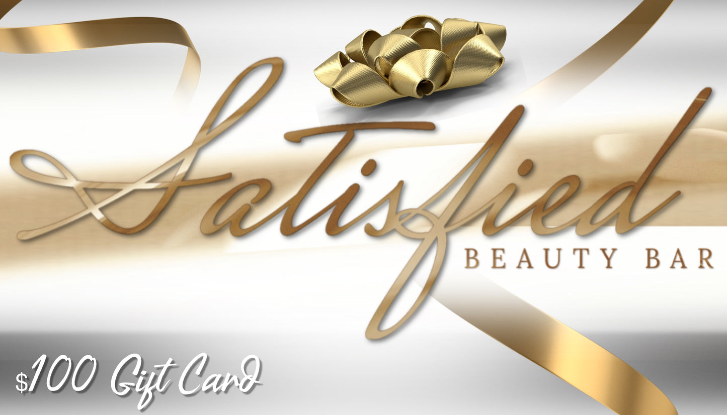 Satisfied Beauty Bar Gift Card