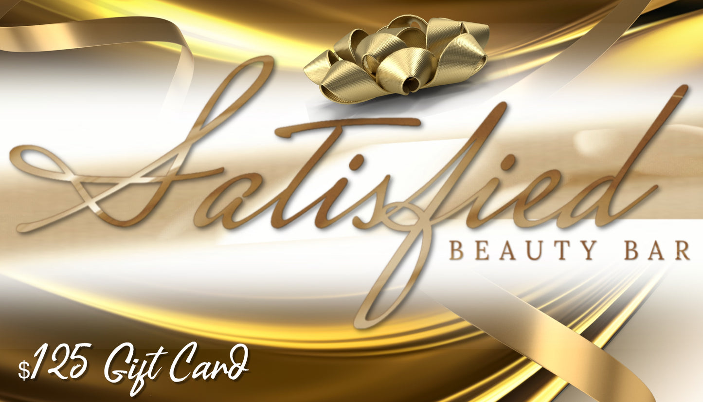 Satisfied Beauty Bar Gift Card